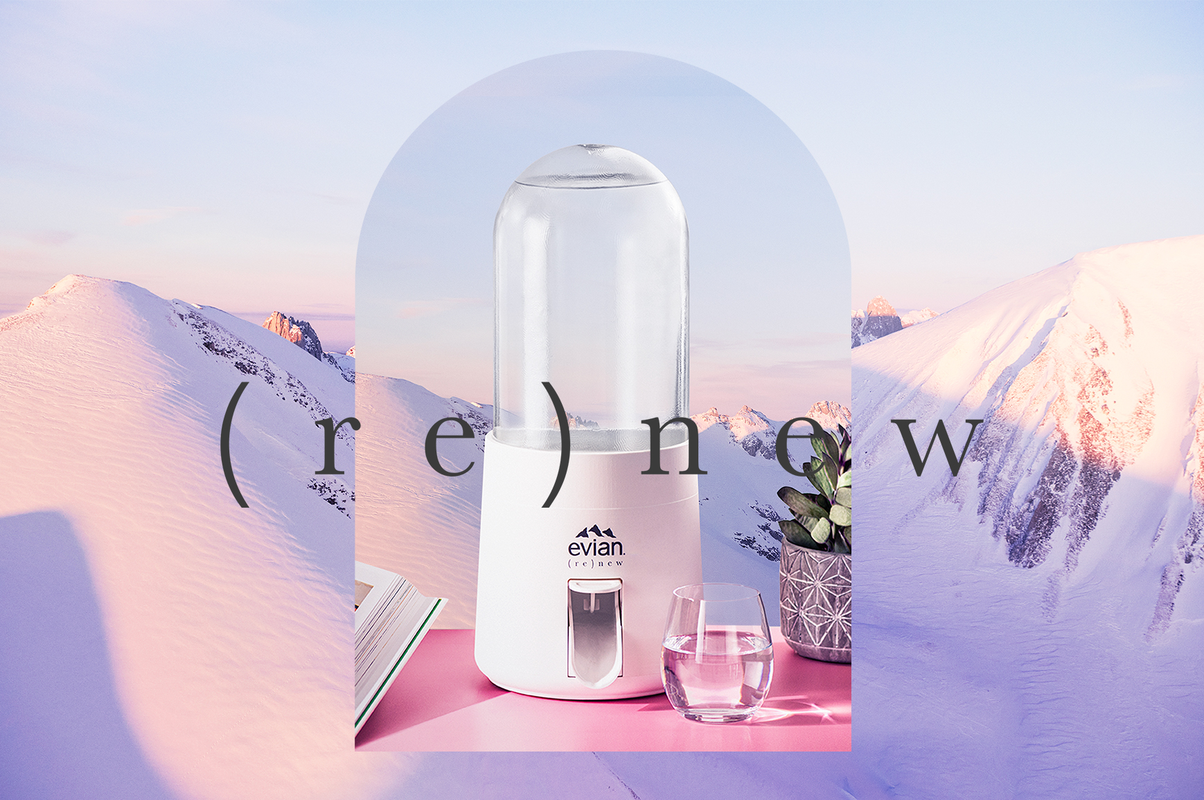 evian (re)new — (re)think the way you drink